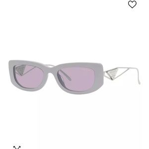 Prada PR14YS Rectangle Sunglasses for Women